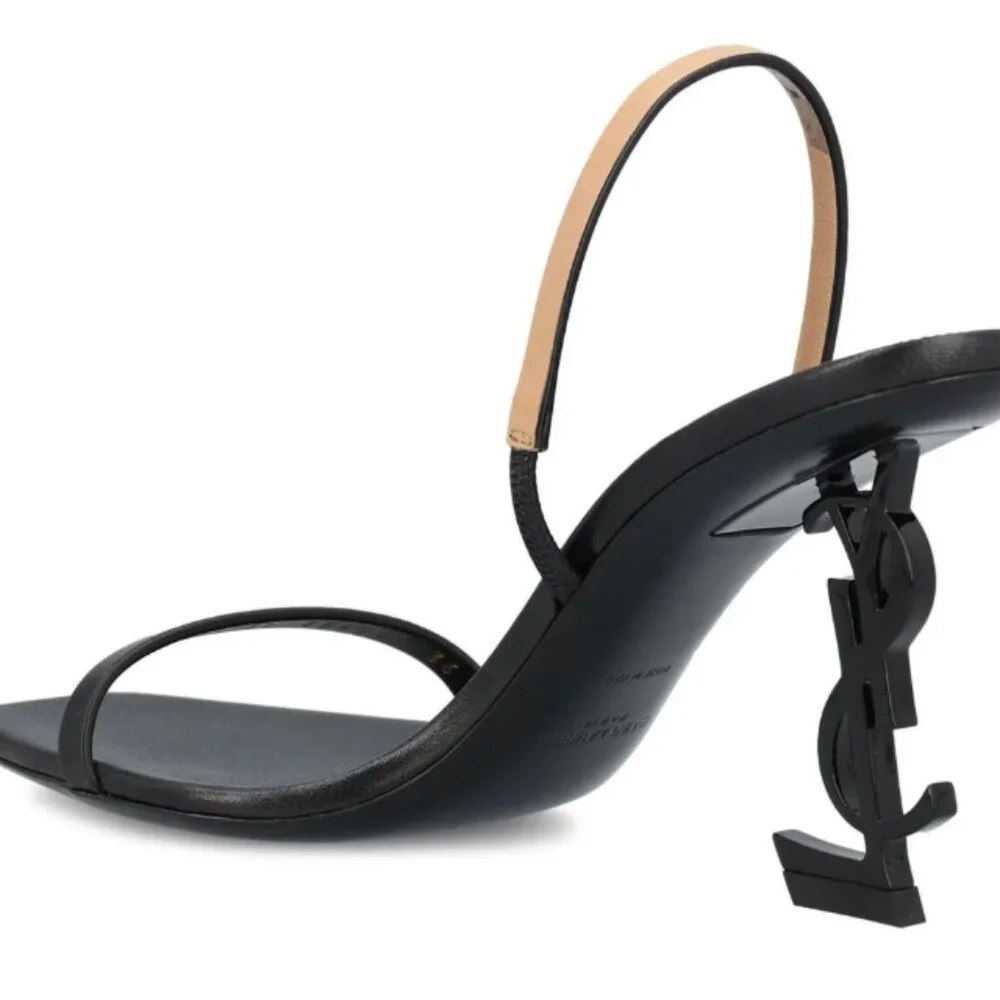 Saint Laurent Opyum Slingback Sandals **NEVER WORN** - Picture 2 of 5
